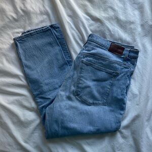 Madewell High-Rise Slim Crop Boyfriend